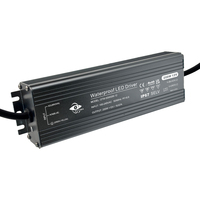 Controlador LED Ultrafino No Regulable de 12 V CC y 200 W con Certificado CE, Resistente al Agua IP67 y Envío Rápido