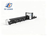 Máquina de Corte Láser CNC Automática de Doble Mandril y Gran Diámetro 6024 para Procesamiento de Acero de Ingeniería