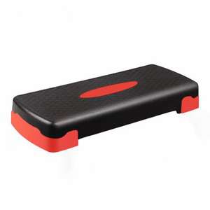 Spor salonu/ev kullanımı kardiyo adım platformu kişiselleştirilmiş etiket ayarlanabilir yükseklik tek katmanlı çift katmanlı kardiyo adım pedleri - Product Image 4