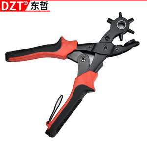 Perforateur de cuir Dzt, 50 pinces à bec pointu en acier pour la fabrication artisanale de ceintures - Product Image 3