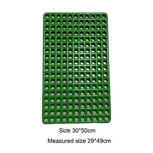 Accessori per gabbia di coniglio anti-morso durevoli per allevamento di <span class=keywords><strong>animali</strong></span> 30*50 50*50 50*60 60*60 cm pavimento a doghe di coniglio in plastica - Product Image 2