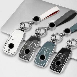 Vente en gros TPU doré pour <span class=keywords><strong>Mercedes</strong></span>-Benz étui à clés de voiture housse accessoire de protection <span class=keywords><strong>porte</strong></span>-clés - Product Image 1
