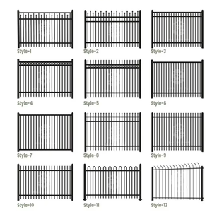 Juego de Cerca y <span class=keywords><strong>Puerta</strong></span> de Acero Galvanizado GS, Personalizable, de Alta Calidad, Fabricado Directamente por una Fábrica Profesional para Exportación - Product Image 4
