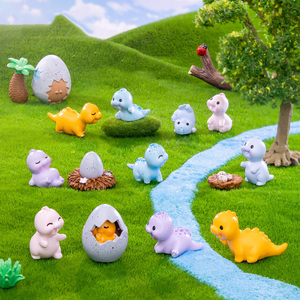 Figuras de Dinosaurios en Miniatura, Figuras de Animales de Resina, Bolsa Sorpresa de Juguetes para Manualidades, Micropaisajes, Terrarios, Jardines, Regalo de Cumpleaños - Product Image 1