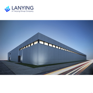 China vorgefertigte Stahl konstruktion Hangar vorgefertigte Flugzeugs chuppen anpassbare Lager für Flugzeug in den USA gebaut - Product Image 3