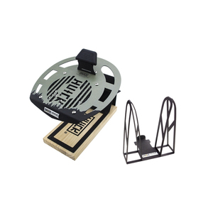 ที่แขวนประตูรถจักรยานยนต์ชั้นตากถุงมือแบบตั้งโต๊ะทำจากอัลลอยสีดำ - Product Image 3