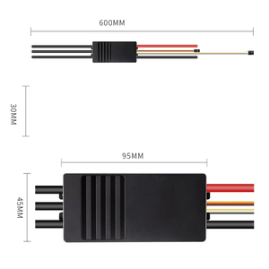 Controlador de Velocidad Programable de Alto Voltaje Avanzado de 130A 5-14S para Drones de Ala Fija, Monitoreo Agrícola y Mapeo - Product Image 1