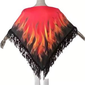 Disfraz de Payaso Encantador para Adultos al por Mayor (ODM), Poncho para Mujer, Disfraz de Payaso de Circo para Halloween - Product Image 3