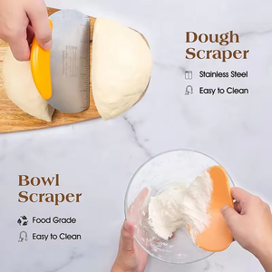 Superbaking Premium Bread Making Bakeware Set Round Sourdough Proofing Basket <b>Silicone</b> High Quality Tools Supplies - Product Image 5