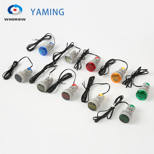 AD16-22 Series <span class=keywords><strong>Display</strong></span> <span class=keywords><strong>Digital</strong></span> Indicador Luz Pequena Mini LED Tensão E Medidor Atual Amperímetro Painel Montado Lâmpada De Sinal - Product Image 5
