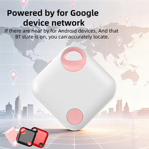 Pencari Kunci Pintar Dual BLE 5.4 Tipe-C Isi Ulang Bersertifikasi MFi Google untuk IOS Android, Pelacak Posisi untuk Perawatan Lansia