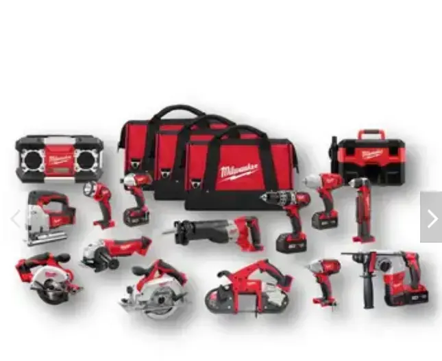 Reach for video !!! Original MilwaukeeS 2695-15 power tools combo kits 18 20V Cordless Lithium-Ion Combo kit