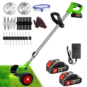 MV-GT01 2024 Best Selling 21V Cordless Grass Trimmer Electric Battery Rechargeable Lawn Mower Cutting Machine