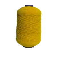 Fil double recouvert en polyester et élasthanne coloré, best-seller, 560150150, technique de couleur personnalisée pour le tricot de chaussettes