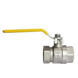 COVNA DN50 2 Pulgadas 2 Vías 2PC Roscado NPT 1000 WOG Acero Galvanizado Válvula de Bola Operada con Palanca UPVC/Latón/Acero Inoxidable - Product Image 2