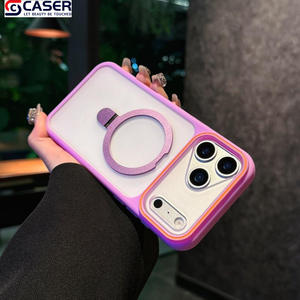 <span class=keywords><strong>Coque</strong></span> <span class=keywords><strong>de</strong></span> <span class=keywords><strong>protection</strong></span> pour smartphone <span class=keywords><strong>iPhone</strong></span> <span class=keywords><strong>11</strong></span> 17 16, avec support magnétique, couleur contrastée, finition mate, best-seller, toucher doux, bordure rigide - Product Image 5