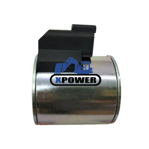 วาล์วไฮดรอลิกสำหรับรถขุดยี่ห้อ Xpower รุ่น 24V ขนาด 10 12 16 38 58 ซีรีส์ คอยล์โซลินอยด์วาล์ว รับประกัน 6 เดือน สำหรับรุ่น 4303724 4301864 - Product Image 5