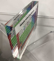 Fabrik schule Chemische Bildung Lehrer Schüler Klassen zimmer Verwenden Sie Acryl würfel Design Block Acryl Perioden system der Elemente