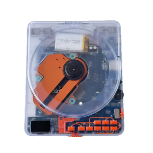 Lecteur CD portable BT à coque transparente, anti-choc, lecture de mémoire, lecteur de musique USB TF Card Repeater, idéal pour les voyages, directement de l'usine - Product Image 1