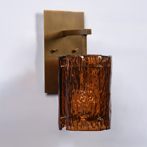 Italy Murano Glass Cylinders Decorated Wall Lamp for Hotel & Home Indoor Wall Lamp – <b>Bedroom</b> Hallway <b>Lighting</b> Decorative Sconce - Product Image 5