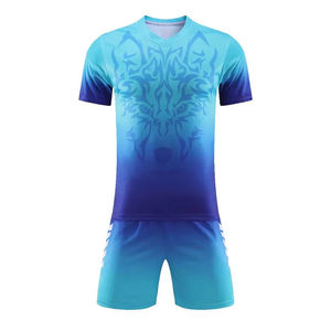 2023/2024 sublimazione maglia calcio personalizzato <span class=keywords><strong>2</strong></span> pezzi t-shirt Shorts vestito indossare divisa da calcio - Product Image 3