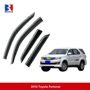 Factory Directly Sell High End Tape-on Injection Deflector Window Visor for TOYOTA FORTUNER 2016+ - Product Image 4