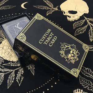 Tarjetas <span class=keywords><strong>de</strong></span> oráculo impresas personalizadas, <span class=keywords><strong>baraja</strong></span> <span class=keywords><strong>de</strong></span> Tarot con bordes dorados <span class=keywords><strong>de</strong></span> alta calidad, libro <span class=keywords><strong>de</strong></span> instrucciones en español, caja <span class=keywords><strong>de</strong></span> papel rígida - Product Image 6