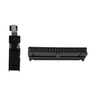 Conector Hembra IDC PDETVEO FC-40P de 2.54mm, Doble Fila, para Cable Plano, Aislamiento de Plástico Negro - Product Image 1