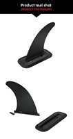 Aileron de planche à pagaie gonflable à clipser, grande aileron de planche à pagaie amovible, déflecteur d'eau pour embarcation gonflable - Vente chaude