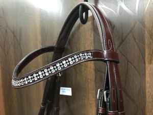 Las mejores bridas de cuero AnatOMIC duraderas para ecuestre, logotipo personalizado, tipo rienda, producto de tachuelas de caballo - Product Image 4