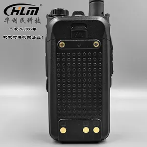 Radio portabel walkie talkie HLM-6100, radio portabel VHF/UHF jangkauan jauh untuk DMR Digital
