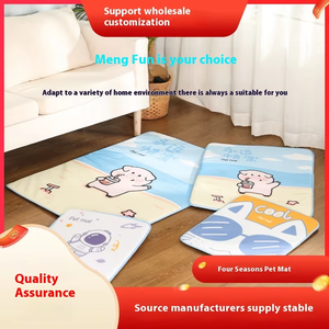 Ouspie แผ่นปูเตียงสุนัขเย็นด้วยตนเองผ้าทำน้ำแข็งทำจากผ้าสี่เหลี่ยมทนทานทนทาน - Product Image 6