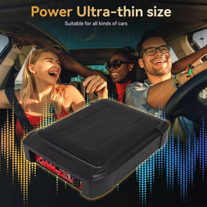 Podofo Nouveau - Subwoofer de voiture fin 8*12, subwoofer de voiture alimenté 12V, 100W, subwoofer sous le siège, audio automobile - Product Image 3