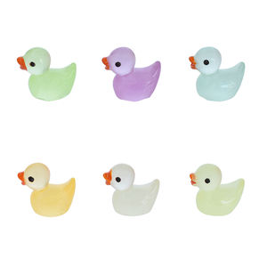 Los Patos de Resina Multicolor Más Populares, Figuras en Miniatura Luminosas para Manualidades, Jardín de Hadas, Casa de Muñecas, Adornos para Slime - Product Image 6