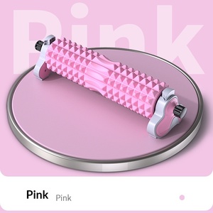 Muscle Relaxation Spiky EVA Foam Roller Yoga Column <b>Massage</b> Slimming Leg <b>Calf</b> Fitness Beginner Auxiliary Tool Qianang Medium - Product Image 6