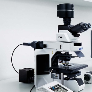 Microscopio óptico Olympus BX53 Tri, microscopio de fluorescencia, campo oscuro y polarizado para uso en laboratorio - Product Image 3