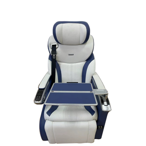 Nouveau siège de van VIP de luxe modifié avec table pour Mercedes Sprinter V Class V260L, doté d'un repose-jambes secondaire électrique et de ventilation - Product Image 1