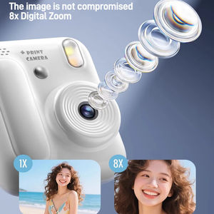 Cámara de Impresión Instantánea para Niños, 4 Rollos de Papel a Color, 48MP, 1080P, Marcos Divertidos, Regalo de Cumpleaños para Niños - Product Image 3