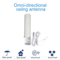 Antenne omnidirectionnelle MIMO longue portée 50 km pour amplificateur de signal de téléphone mobile 5G 4G LTE 3G WIFI