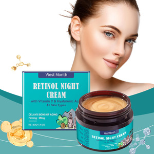 Vente en gros d'usine des produits les plus vendus : Crème hydratante pour le visage au rétinol - Crème hydratante et adoucissante pour le visage - Product Image 1