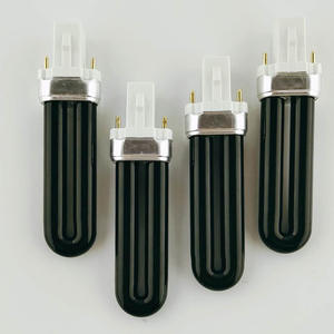 Lumière de scène G23 <span class=keywords><strong>2G7</strong></span> 5W 7W <span class=keywords><strong>9W</strong></span> 11W 13W 365nm PLS UVA BLB détecteur de billets en verre noir Tube Fluorescent - Product Image 1
