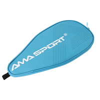 Étui pour raquette de pickleball AMA Fashion, élégant, en cuir PU durable, accessoires et équipement pour raquette de pickleball
