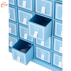 <span class=keywords><strong>Calendrier</strong></span> <span class=keywords><strong>de</strong></span> <span class=keywords><strong>l</strong></span>'<span class=keywords><strong>Avent</strong></span> personnalisé réutilisable en forme <span class=keywords><strong>de</strong></span> <span class=keywords><strong>livre</strong></span> avec fermeture magnétique, boîte rigide en papier pour emballage cosmétique et maquillage, impression UV - Product Image 4