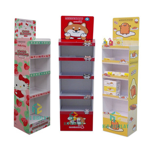 Promosi ritel Pos kustom 3 tingkat <span class=keywords><strong>Pop</strong></span> <span class=keywords><strong>up</strong></span> kertas karton mainan edukasi kabinet jenis mainan rak kardus berdiri - Product Image 6