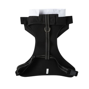 Vente en gros de luxe grand harnais pour animaux de compagnie confortable anti-casse chien marchant poitrine orthèse personnalisé style gilet uni - Product Image 5