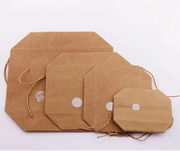 Bolsa de Papel Kraft para Almacenamiento de Granos, con Logotipo Personalizado del Fabricante OEM, Impresa, de Grado Alimenticio, Resistente a la Humedad