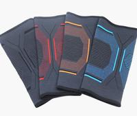 Protège-coudes et genouillères de sport personnalisables avec logo, en nylon tricoté, pour la gym, l'exercice et le fitness, avec soutien de compression pour le coude