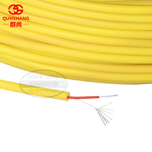 J tipe <span class=keywords><strong>2</strong></span>*24 AWG Gel silika lembut pengukur suhu kawat besi dan tembaga dan konduktor kompensasi tahan nikel - Product Image 1