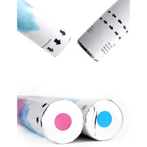 Cañón de confeti popper <span class=keywords><strong>tirador</strong></span>, aire comprimido de mano, metal, <span class=keywords><strong>dorado</strong></span>, para boda - Product Image 4