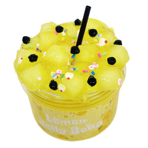 Vente en gros de slime transparent en cristal clair, colle pour slime, pâte à modeler douce pour enfants, jouet de slime amusant, slime transparent pour filles - Product Image 6